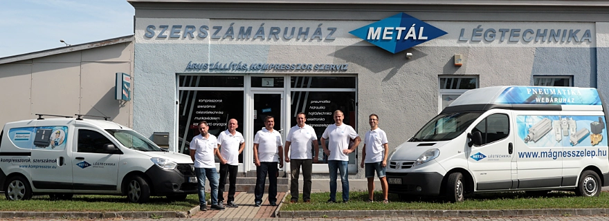Metál Légtechnika csapata